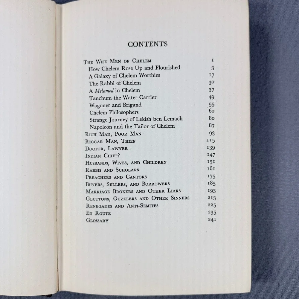 Rufus Learsi The Book of Jewish Humor Hardcover 1941 First Edition Folklore